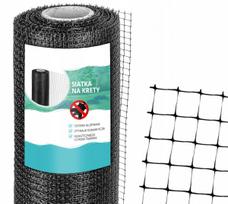 Tinklas nuo kurmių STRONG, 1x10 m, 30 g/m², juodas