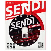 Deimantinis diskas SENDI EXTREME, 125 mm, 1,2 mm, plonas, akmens masės plytelėms