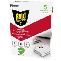 Žuvų ir tarakonų gaudyklės RAID, 5 vnt., bekvapės, be chemikalų
