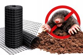 Plastikinis tinklelis vejai Crete Mesh, 25 g/m², 1x20 m, juodas, akutės 12x12 mm