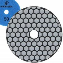 Deimantinis poliravimo diskas 100 mm akmens masės plytelėms, su „Velcro“, G50