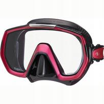 Nardymo kaukė Tusa Freedom Elite M-1003, juoda/rožinė