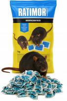 Graužikų nuodai RATIMOR BLUE, 1 kg