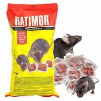 Graužikų nuodai RATIMOR BROMADIOLON, pasta, 1 kg