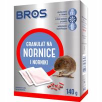 Graužikų nuodai BROS NORNIT granulės, 140 g