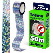 Atspindinti juosta paukščiams atbaidyti, 50 m