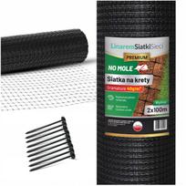 Kurmių tinklas 2x100 m PREMIUM 40 g su kuoliukais, pagaminta Lenkijoje