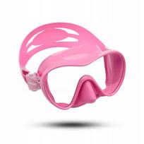 Vaikiška nardymo kaukė Cressi F1 Small, rožinė, ZDN311040