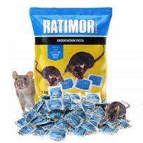Pelės ir žiurkių nuodai RATIMOR BRODIFAKUM, pasta, 1 kg