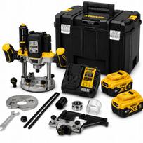 Frezuotuvas DeWalt DCW620P2, 18V, 70 mm, 8/12 mm, su dulkių siurbimo sistema