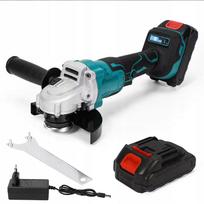 Kampinis šlifuoklis, tinkantis Makita 18V akumuliatoriams