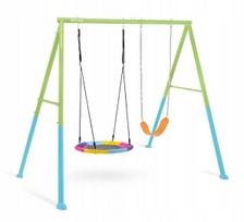 Lauko supynės INTEX 44125, 2in1, 235x254x200 cm, „Gandro lizdas“