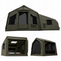 Palapinė Glamping, iki 10 vietų, su „Oxford“ miegamuoju