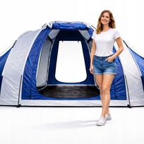 Palapinė VIBRA CAMPING HAVANA XXL, 4 asmenims, su integruotu dugnu, 5000 mm vandens atsparumas