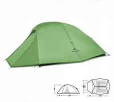 Turistinė palapinė 3 asmenims, 2,32 kg, Yunshang BASE 210T