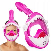 Vaikiška pilno veido nardymo kaukė SHARK