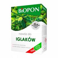Trąšos spygliuočiams BIOPON granulės 1 kg