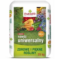 Granuliuotos trąšos FRUKTOVIT PLUS 25 kg daržovėms ir vaisiams