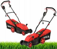 Elektrinė vejapjovė YATO, 1600 W, indukcinis variklis, 36 cm, YT-852082