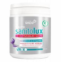 Valymo įrenginių ir septikų tabletės Vaco Sanitolux, 320 g, 16 vnt.