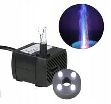 Fontano siurblys su srauto reguliavimu ir LED apšvietimu, 180 l/val., 50 cm