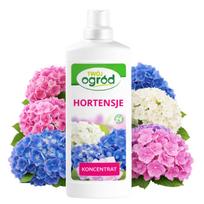 Skystos hortenzijų trąšos, 900 ml, pakanka iki 180 l tirpalo, ryškiems žiedams