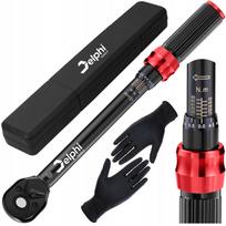 Veržliaraktis su dinamometru 3/8", 10–60 Nm, CrMo ir CrV, su fiksatoriumi, su kalibravimo sertifikatu