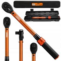 Momentinis raktas 1/2", 10–60 Nm, su užraktu ir dėklu