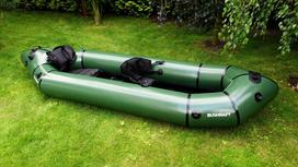 Pripučiamasis plaustas BUSHraft Husky Pro, 2 vietų, 4 kg