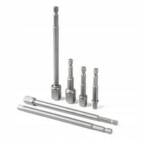 Adapterių rinkinys HEX galvutėms 1/4", 3/8", 1/2" AMIO-04781