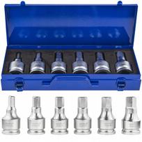 Raktų komplektas ALLEN, 3/4", 14–23 mm, tinkamas stebulių varžtams