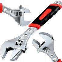 Reguliuojamas veržliaraktis Mertz, 0–30 mm, 250 mm, guminė rankena, M00102, CRV
