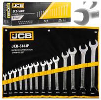 Raktų komplektas JCB, 14 vnt., plienas CrV, 10–32 mm