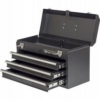 Metalinė įrankių dėžė TACTIX, 20", su guoliniais stalčiais