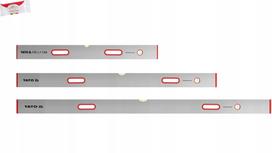 Tinkavimo lyginimo lentos su rankenomis YATO, 3 vnt., 1,5 m, 2 m, 2,5 m