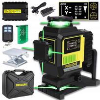 Kryžminis lazerinis nivelyras 4D, 16 linijų, su LCD ekranu, 360°