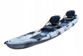 Dvivietis polietileno žvejybos kajakas WILDFISH DUO 400 cm