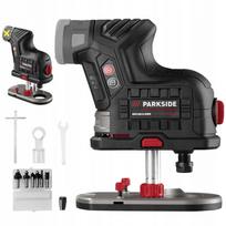 Belaidis frezavimo įrankis PARKSIDE PPAKF A1 12V su priedais