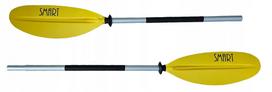 Irklas kajakui, sulankstomas, 2 dalių, reguliuojamas, 230 cm, lengvas aliuminis