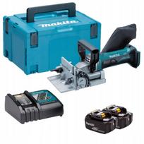 Lamelinė freza MAKITA DPJ180RTJ 18V 2 x 5.0 Ah