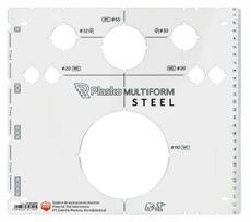 Šablonas tualeto angų žymėjimui Plasko MULTIFORM STEEL GN W