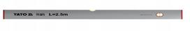 Mūro lygis YATO YT-3073, 2 libelės, 2,5 m (250 cm)
