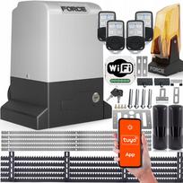 Vartų automatikos komplektas FORCE 1200 kg su 4 pulteliais, WiFi, 5 varčios, lempa