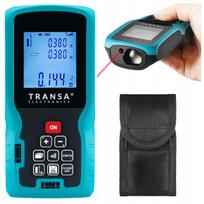 Lazerinis atstumo matuoklis 60 m, LCD ekranas, AAA, Transa Electronics