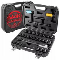 Smūginiai galvučių raktai NEO TOOLS M4K, 31 vnt. rinkinys