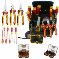 Elektriko įrankių rinkinys WIHA, DEWALT, ENERGOTYTAN, 1000V, 47 vnt.