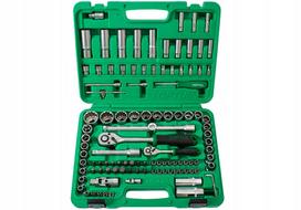 Įrankių rinkinys 1/4" ir 1/2", 108 vnt., TOPTUL GCAI108R1
