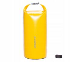 Vandeniui atsparus krepšys Crosso Dry Bag, 20 l, geltonas