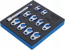 Raktų komplektas BGS Claw, 10–19 mm, 11 vnt., 3/8