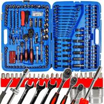 Galvučių rinkinys, 216 vnt., 1/2", 3/8", 1/4", BMC
